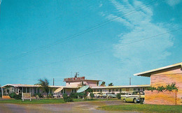 3471 – Corpus Christi Texas TX – Ebb Tide Motel – Cars 1955-1965 – Vintage - VG Condition – 2 Scans - Corpus Christi