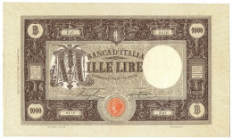 1000 LIRE BARBETTI GRANDE M TESTINA DECRETO 05/08/1925 BB - Regno D'Italia - Altri