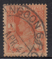 1p Used Burma 1938 - 1940, KGVI And Chinthes (Lion), SG18b - Bahrain (...-1965)