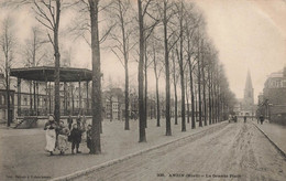 Anzin * La Grande Place * Kiosque à Musique * Enfants Villageois - Anzin