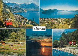 Delcampe - Postcard Switzerland Vitznau Am Vierwaldstattersee Schweiz 1976 - Wald