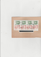 Groenlandia 1993 - (Yvert)  Frammento Con 4 Stamps 10 + 4 Stamps 90". 19.11.1993 - Usati