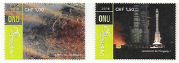 Nations Unies - ONU - 2018 - Office De GENEVE - Yvert** 1016 à 1017 -  Espace - - Unused Stamps