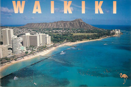 Postcard United States > HI - Hawaii > Honolulu Waikiki Beach - Honolulu