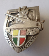 INSIGNE 17° RA REGIMENT D' ARTILLERIE, Tête De Sanglier  - DRAGO G 964 - Armée De Terre