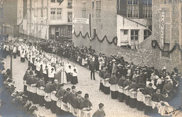 CPA - Belgique - Namur - La Plante - Procession  - Oblitéré La Plante 1919 - Prêtre - Carte Photo - Sonstige & Ohne Zuordnung