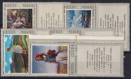 USSR 1974 - MNH - Zag# 4316-4320 - Complete Set With Coupons! - Ungebraucht