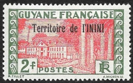 ININI  1932 - YT  24  - Hôtel Du Gouvernement   - NEUF* - - Unused Stamps