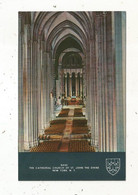 Cp , Etats Unis,  NEW YORK CITY,  The Cathedral Church Of St. JOHN The Divine ,  Nave,  écrite - Chiese