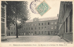 Beauvois En Cambrésis * 1905 * Les Bureaux De La Fabrique Th. MICHAU & Cie * Usine - Autres & Non Classés