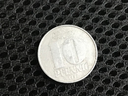 Münze Münzen Umlaufmünze Deutschland DDR 10 Pfennig 1980 - 10 Pfennig