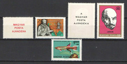 Specials - Hungary 1962-1984. 3 Different Error Stamps, Or Backside Text Issues ! MNH (**) - Variedades Y Curiosidades