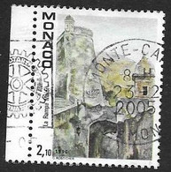 MONACO  -  TIMBRE  N° 1708   -  VUE DU VIEUX MONACO   -  1990  -  OBLITERE - Used Stamps