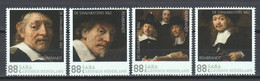 Caribbean Netherlands (Saba) - MNH Set PAINTING REMBRANDT - DE STAALMEESTERS - Rembrandt