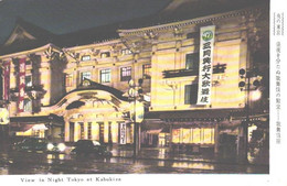 Japan:View In Night Tokyo At Kabukiza - Tokyo