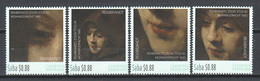 Caribbean Netherlands (Saba) - MNH Set PAINTING REMBRANDT - REMBRANDT'S SON TITUS - Rembrandt