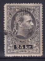 AUSTRIA 1874/75 - MLH - ANK 12 - Telegraphenmarke SPECIMEN - Telegraph