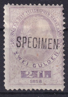 AUSTRIA 1874/75 - MLH - ANK 17 - Telegraphenmarke SPECIMEN - Télégraphe