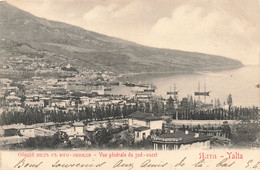 CPA - Ukraine - Crimée - Yalta - Vue Générale Du Sud Ouest - Oblitéré Verviers 1903 - Mer - Bateau - - Ucraina