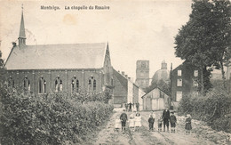 BELGIQUE - Montaigu - La Chapelle Du Rosaire - Edit. D. Stalmans - Animé - Clocher - Enfant - Oblitéré Montaigu 1909 - Leuven