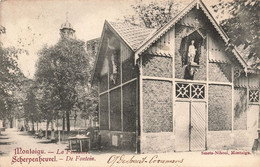 BELGIQUE - Montaigu - La Fontaine - Smets Nihoul - Oblitéré Bruxelles 1906 - Statue - Clocher - Chapelle - Leuven