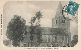 Buysscheure * église Du Village Et Arbre De La Liberté * Tree * Cimetière - Autres & Non Classés