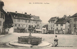 25 - ST HIPOLYTE - S07747 - La Place - Hôtel De La Coupe D'Or - L1 - Saint Hippolyte