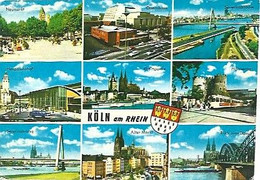 Germany & Marcofilia, Koln Am Rhein, Multi, Maria Laach See To Lisboa 1974 (4454) - Souvenir De...