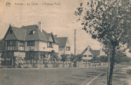 KNOKKE  L'AVENUE FOCH              2 SCANS - Knokke