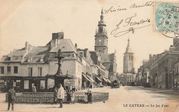 Le Cateau * Place Et Le Jet D'eau * Etsaminet LESNE * 1905 - Le Cateau