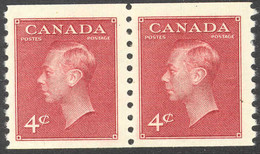 1438) Canada 300 George VI Coil Mint 1950 - Markenrollen