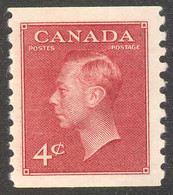 1439) Canada 300 George VI Coil Mint 1950 - Markenrollen