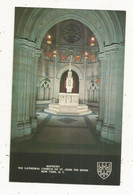 Cp , Etats Unis,  NEW YORK CITY,  The Cathedral Church Of St. JOHN The Divine , Baptistry,  écrite - Kirchen