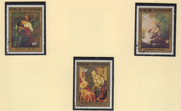 République Centrafricaine 1981 - 3 Valeurs "Peintures De Rembrandt"    Oblitérées - Used - Rembrandt