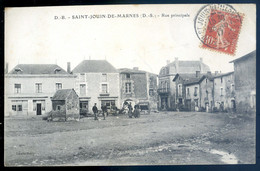 Cpa Du 79  Saint Jouin De Marnes  -- Rue Principale   LANR2 - Saint Jouin De Marnes