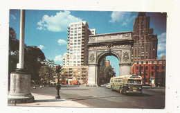 Cp , Etats Unis,  NEW YORK CITY,  GREENWICH VILLAGE , écrite, Bus - Greenwich Village