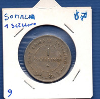 SOMALIA - 1 Scellino 1967 - See Photos - Km 9 - Somalie