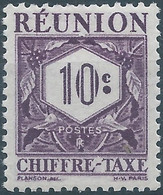 FRANCE,French,REUNION,Revenue Stamp 10c Taxe Fiscal,NEW - Postage Due