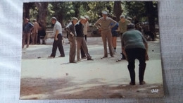 CPSM  SPORT PETANQUE PARTIE DE BOULES REFLETS DE PROVENCE ED P E C GAME OF BOWLS - Boule/Pétanque