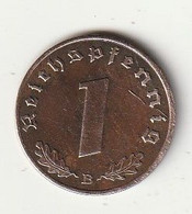 1 PFENNIG 1939 B   DUITSLAND /20423/ - 1 Reichspfennig