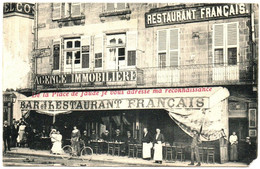 Commerce - Bar - Restaurant : " Bar Et Restaurant Français : Devanture : Place De Jaude : Clermont - Ferrand : Serveurs - Restaurantes