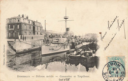 Dunkerque * Défense Mobile , Canonnière Et Torpilleurs * Bateaux De Guerre Navires - Dunkerque