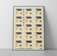 Bauhaus Ausstellung 1924 ~ Exibition ~ Manifesto ~ Poster ~ Design ~ Architecture ~ Furnishing ~ Vintage ~ Mid Century - Art Contemporain