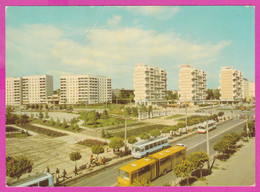 287100 / Moldova - Chișinău Kishinev - Ryshkaovka Housing Estate Building Bu Trollybus Ikarus PC Aeroflot Moldavie - Moldavie