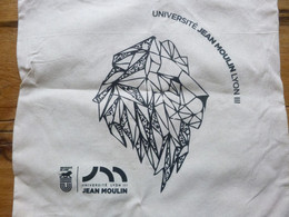 Sac En Tissu - Tote Bag - Université Jean Moulin Lyon 3 - Autres & Non Classés