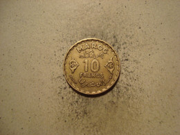 MONNAIE MAROC 10 FRANCS 1952 / 1371 - Maroc