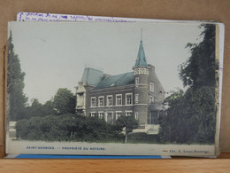 SAINT-GEORGES - PROPRIETE DU NOTAIRE - COULEURS - ED E LEMYE- OBLIT 1908 TBE - Amay