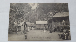 ANTIQUE POSTCARD SÃO TOME E PRINCIPE - VILA DO GUADALUPE UNUSED - Sao Tome En Principe