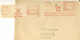 516  Cigare, Tabac: Ema D'Allemagne, 1932/33 - Tobacco Meter Stamps From Bremen, Germany. Wilhelmi Zigarren Cigar - Drogen