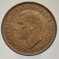 Angleterre / UK, George VI, 1 Penny, 1948, , Cuivre (Copper), SPL (UNC), KM#845, S.4114 - D. 1 Penny